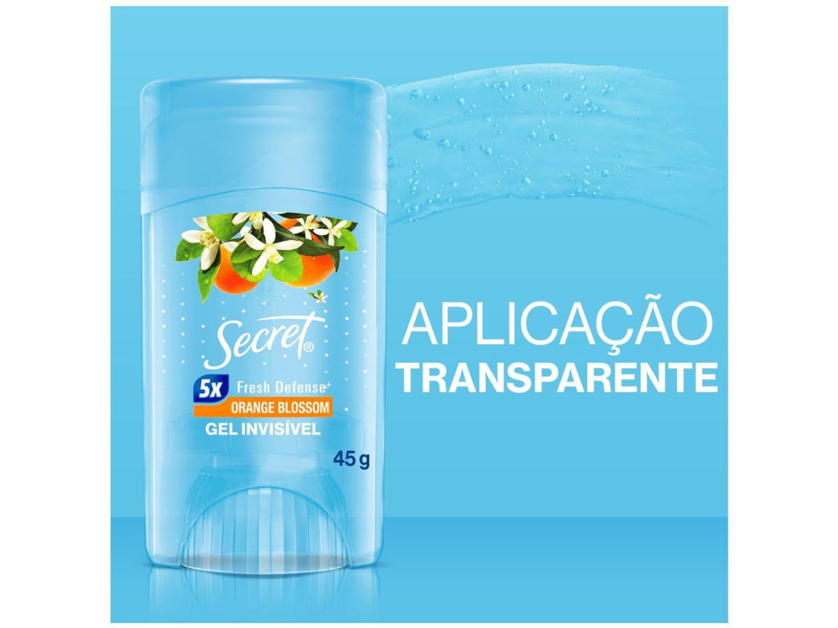 Desodorante em Gel Antitranspirante Secret Orange Blossom Feminino