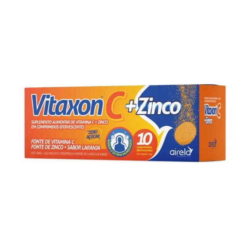 VITAXON C + ZINCO 10 COMPRIMIDOS EFERVESCENTES