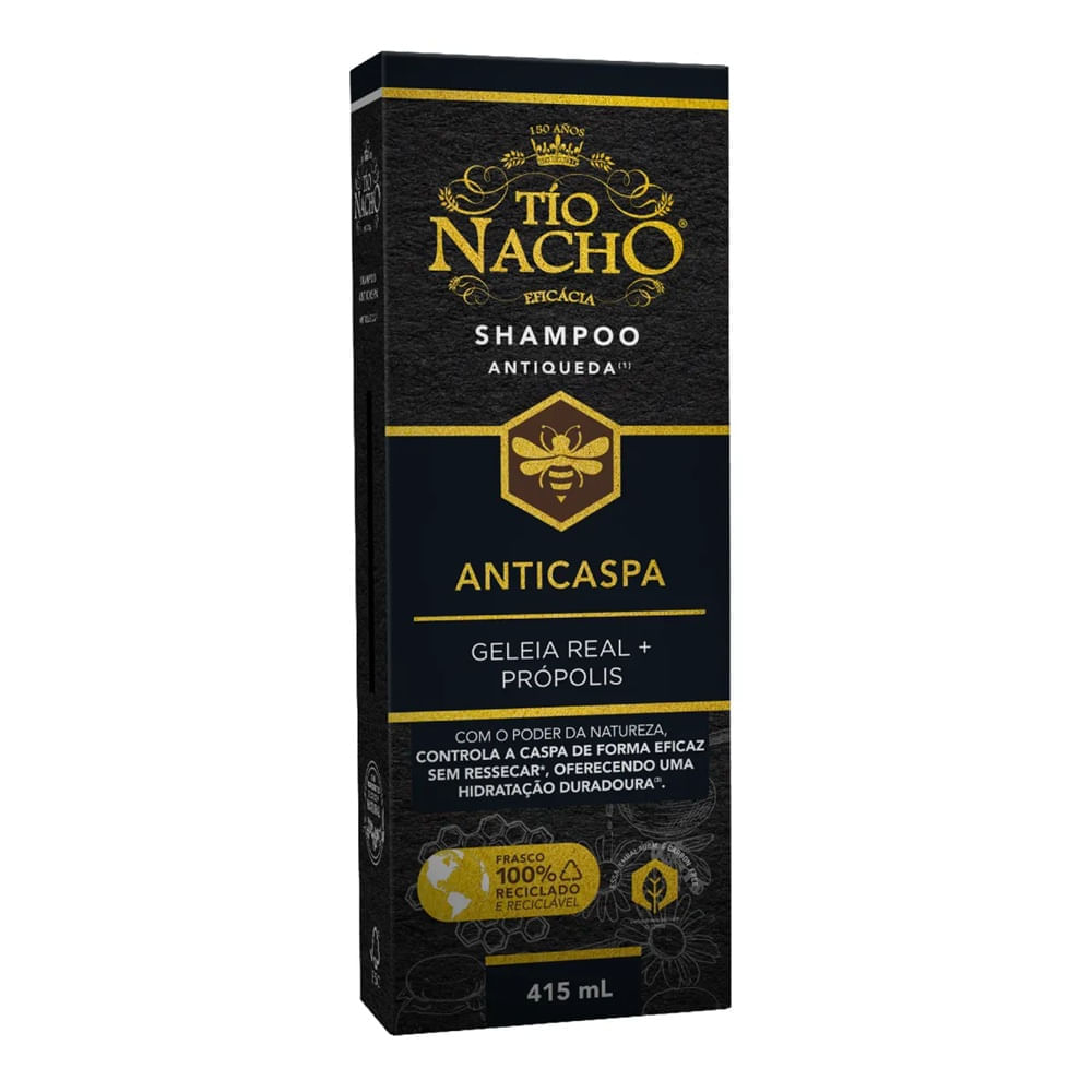 Shampoo Tío Nacho Anticaspa 415ml