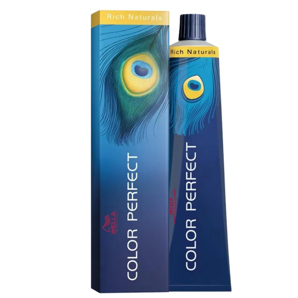 Coloração Wella Color Perfect 6.1 Loiro Escuro Acinzentado 60g