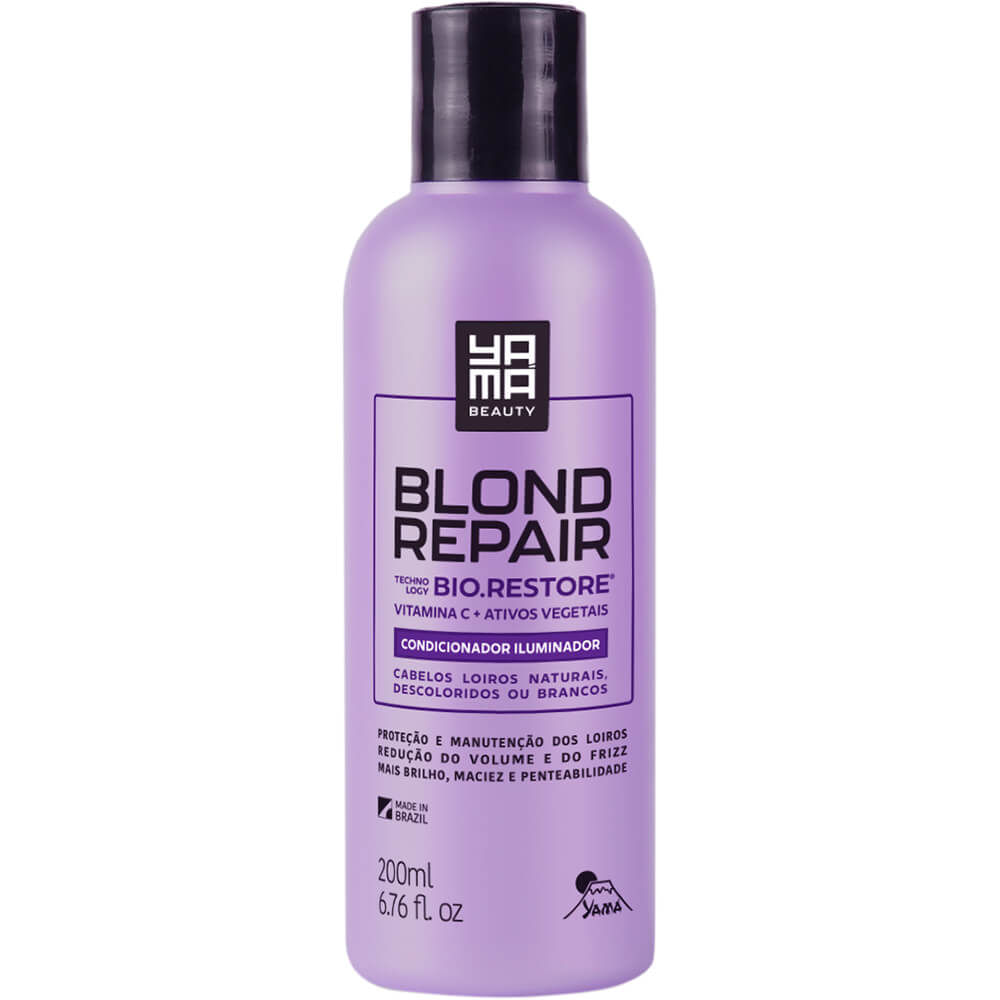 Yamá Blond Repair - Condicionador Iluminador Cabelos Loiros 200ml