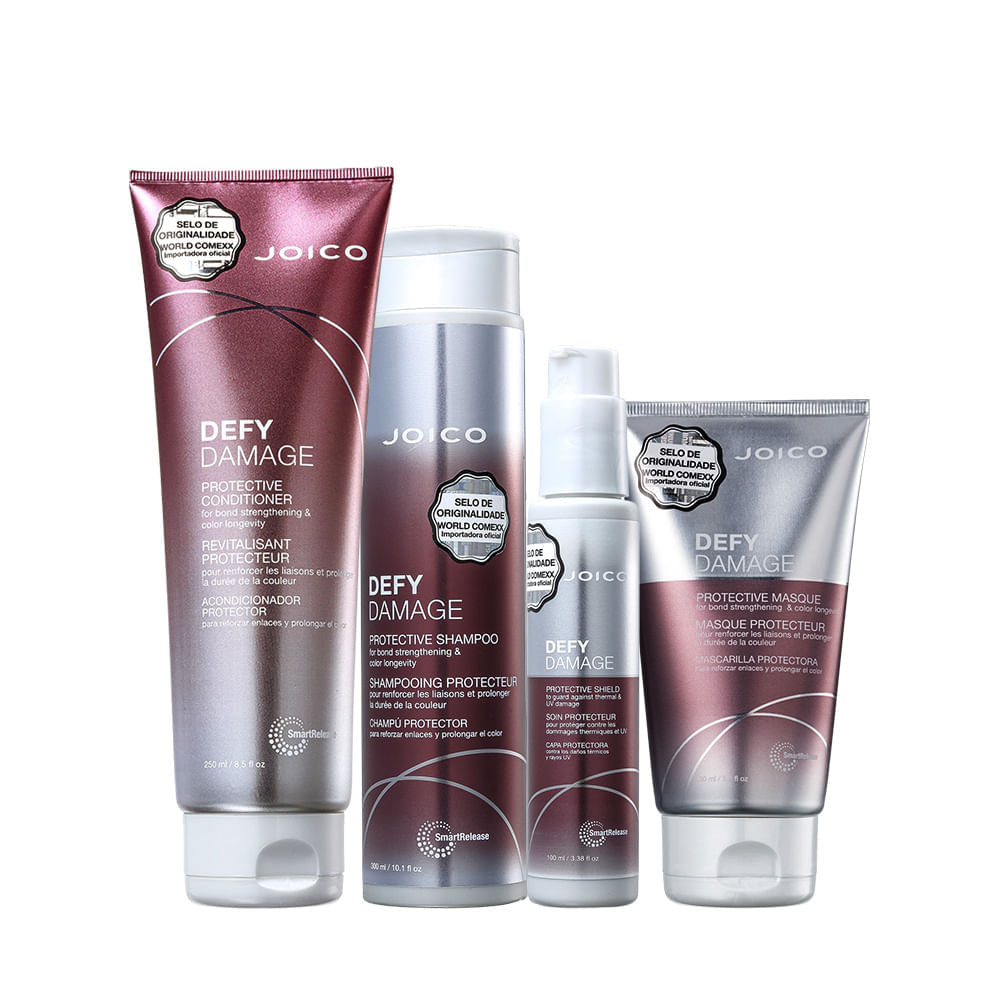 Kit Joico Defy Damage e Protective Home Care P (4 produtos)