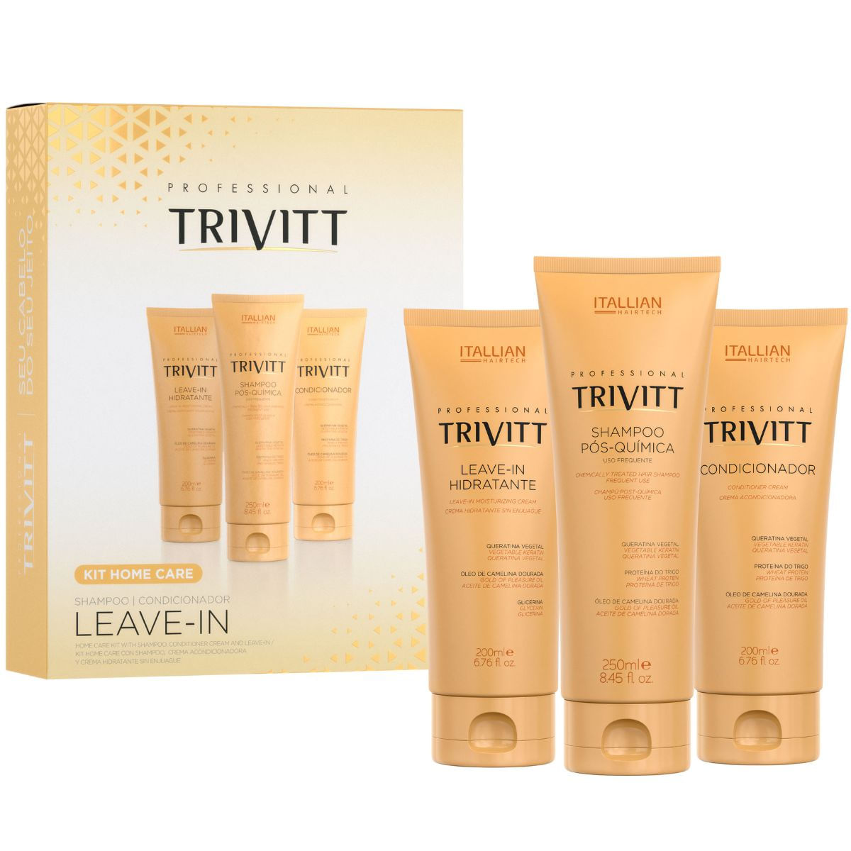 Kit Homecare Trivitt Com Leave-In