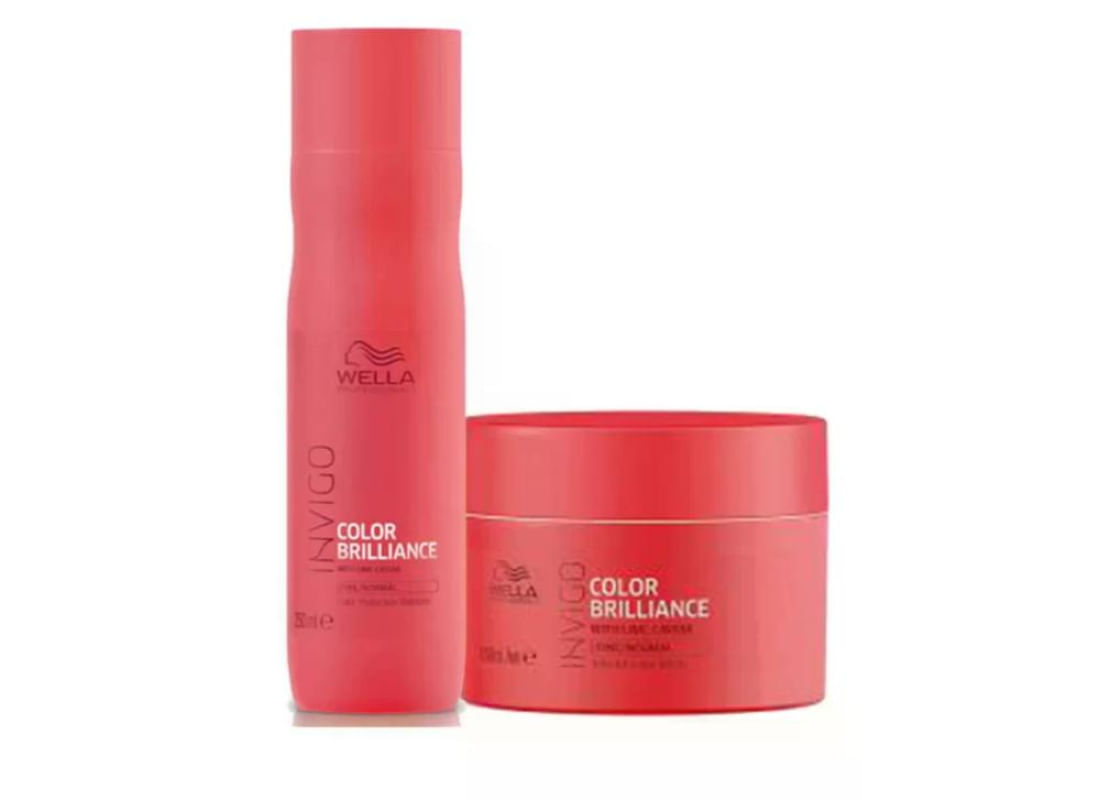 Kit Wella Professionals Invigo Color Brilliance Shampoo 250ml + Máscara 150ml