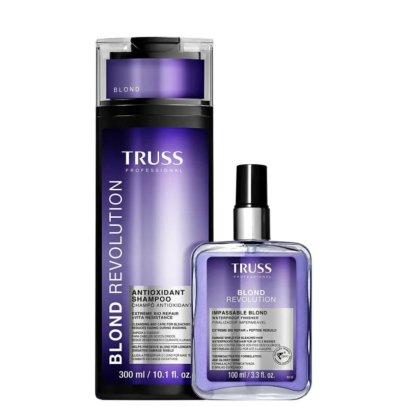 Kit Truss Blond Revolution Shampoo 300ml + Finalizador 100ml