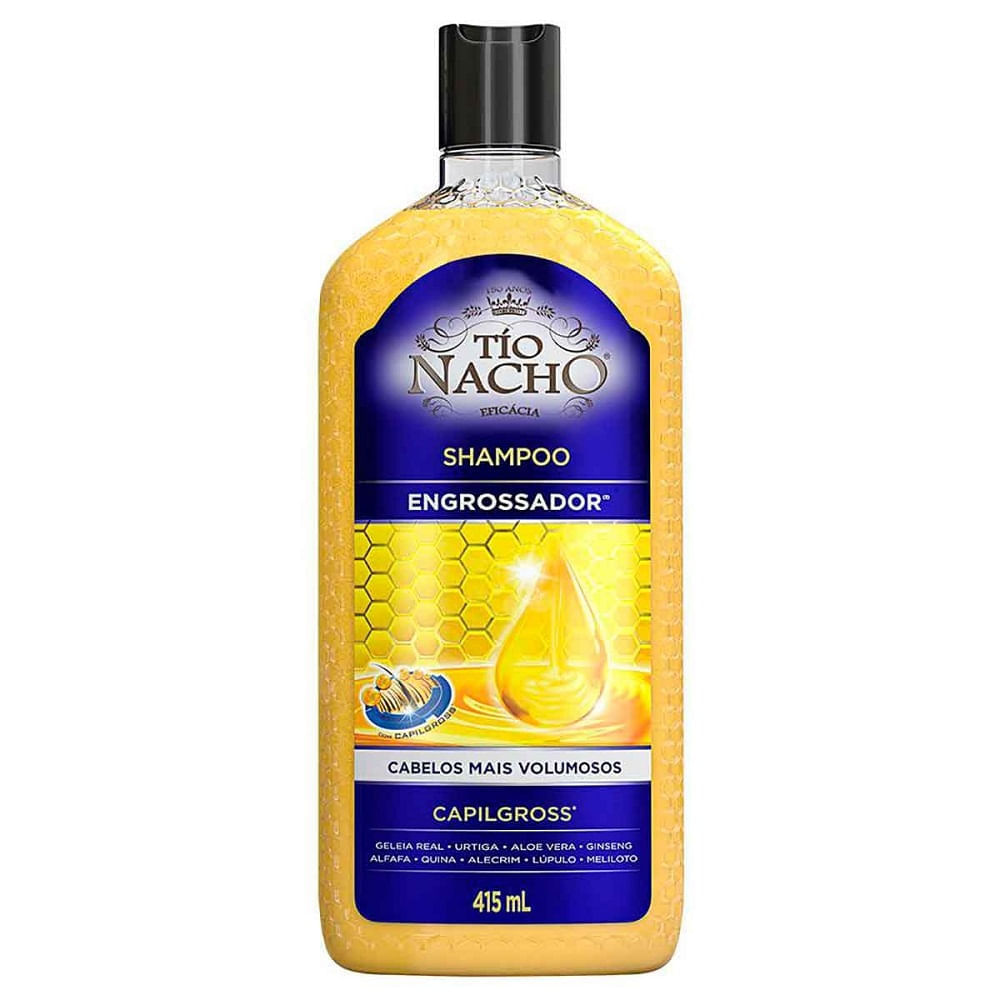 Shampoo Antiqueda Engrossador Tio Nacho 415ml