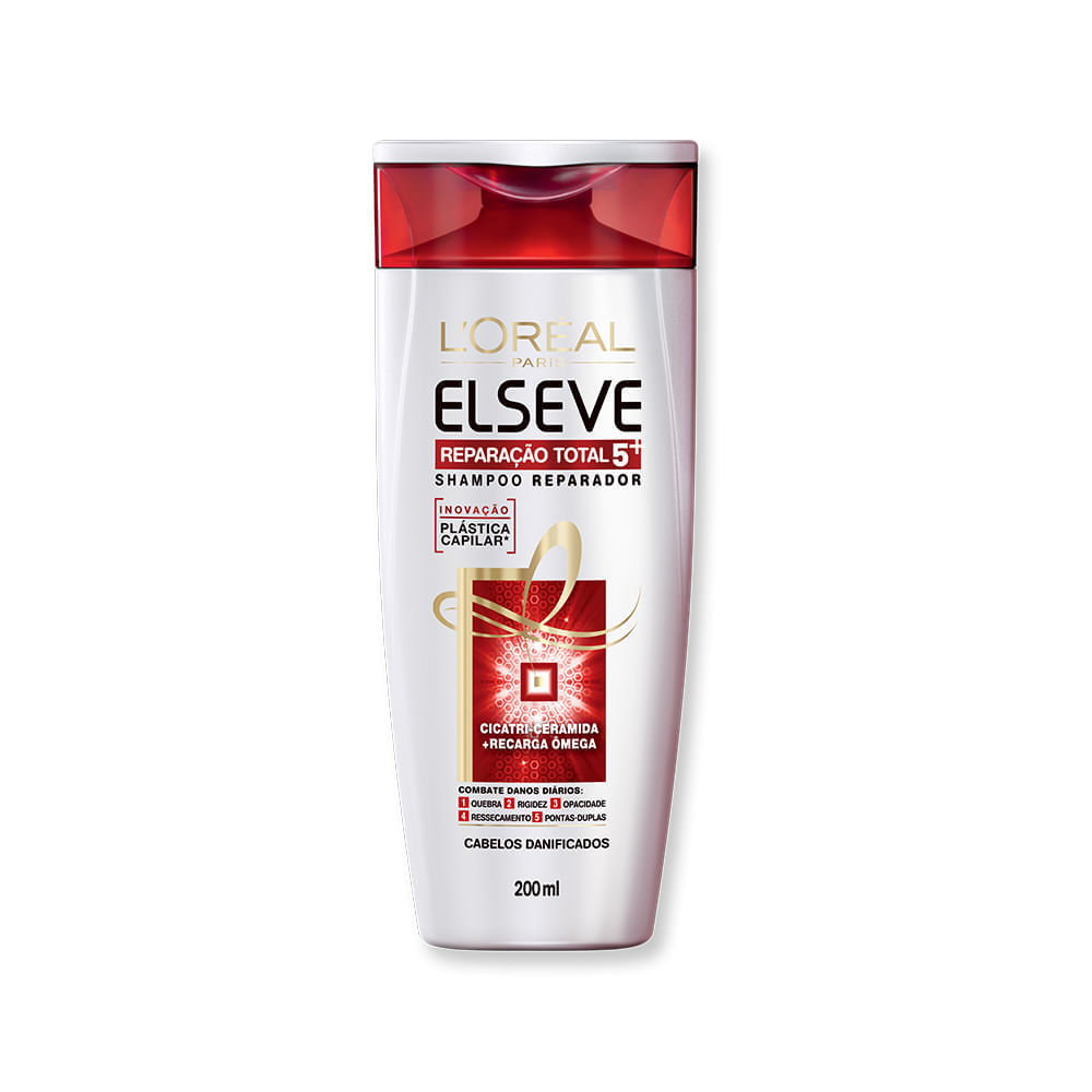 Shampoo Elseve Reparação Total 5 Reparador 200ml