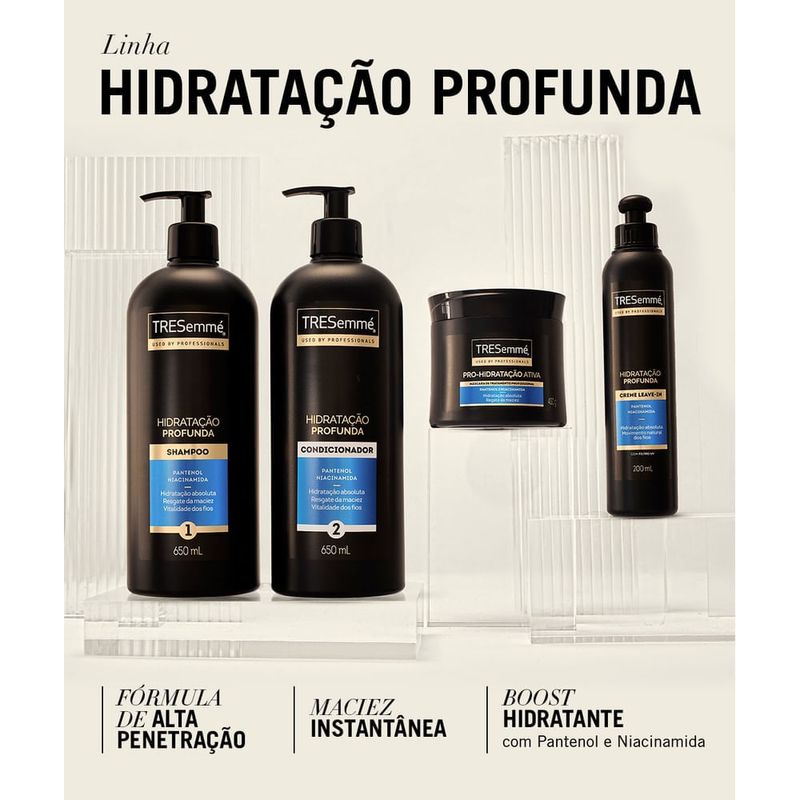 Tresemmé Condicionador Hidratação Profunda 650ml - Época Cosméticos