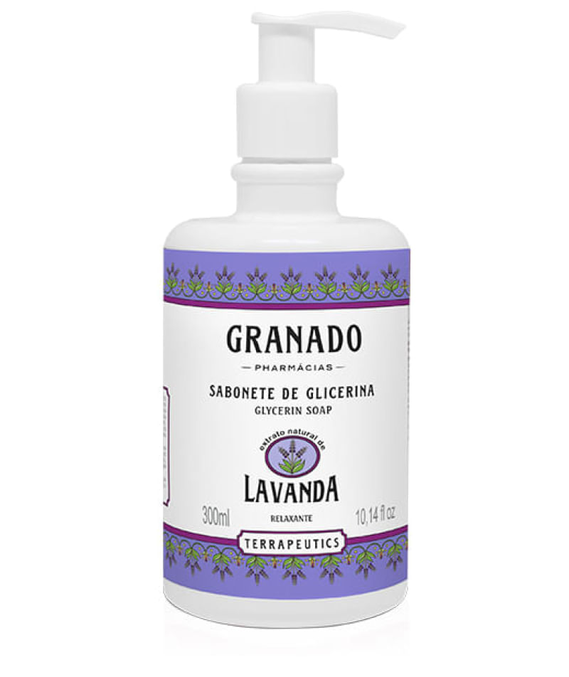 Sabonete Líquido Granado Lavanda 300ml