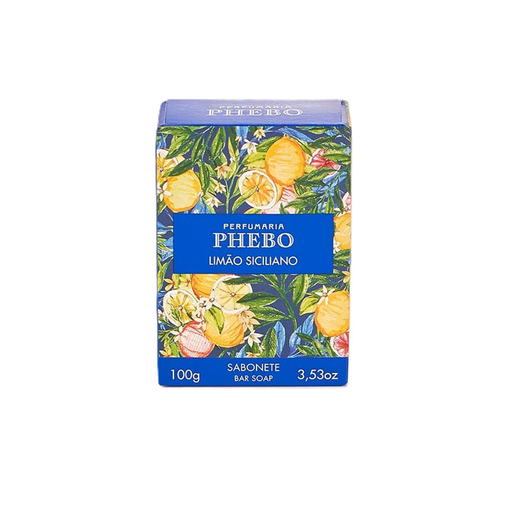 Sabonete Em Barra Phebo Limão Siciliano 100g