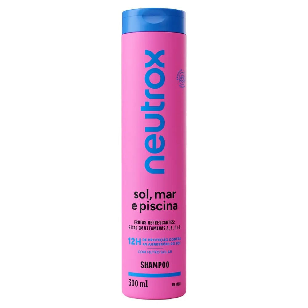 Shampoo Neutrox Sol, Mar e Piscina 300ml