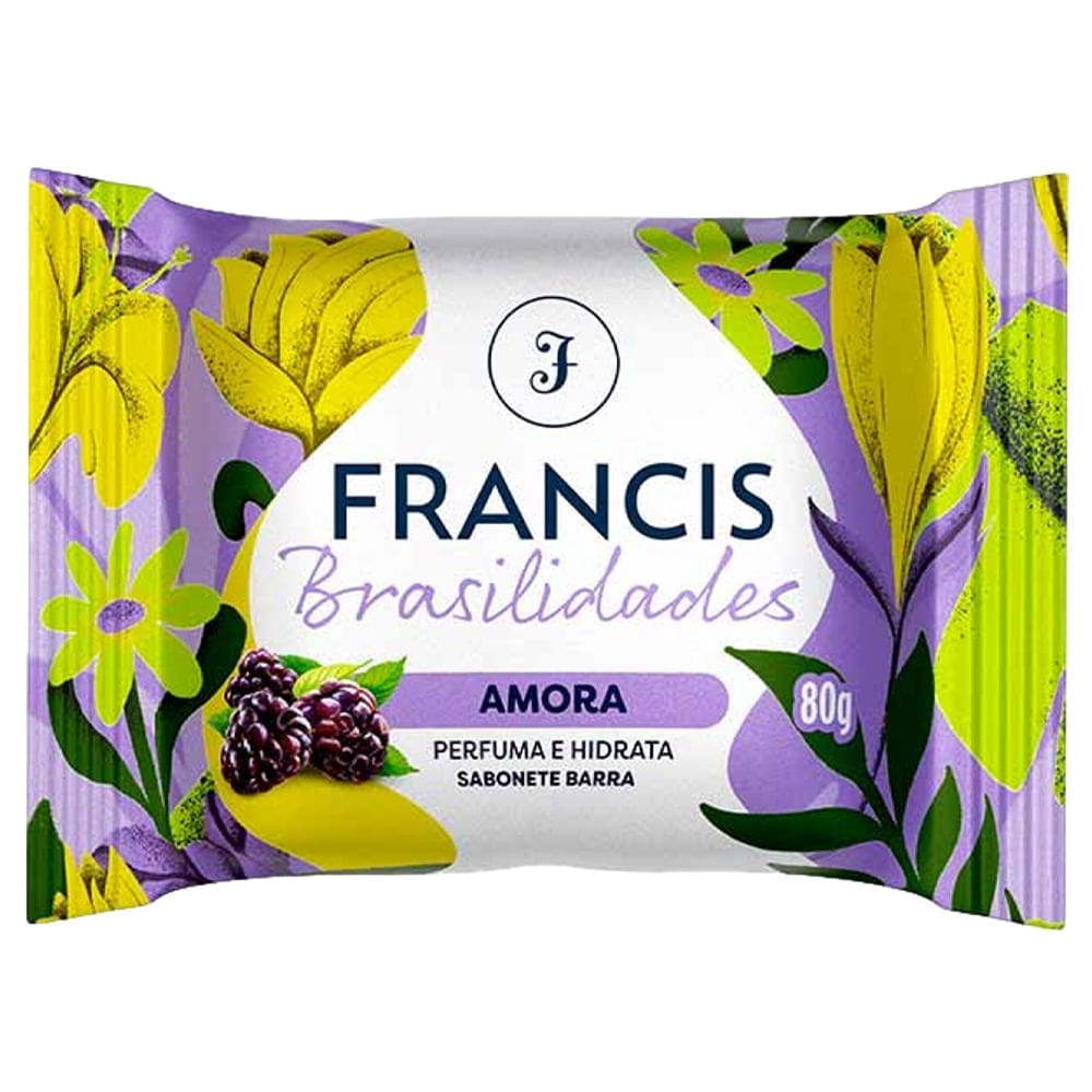 Sabonete Francis Brasilidades Amora 80g