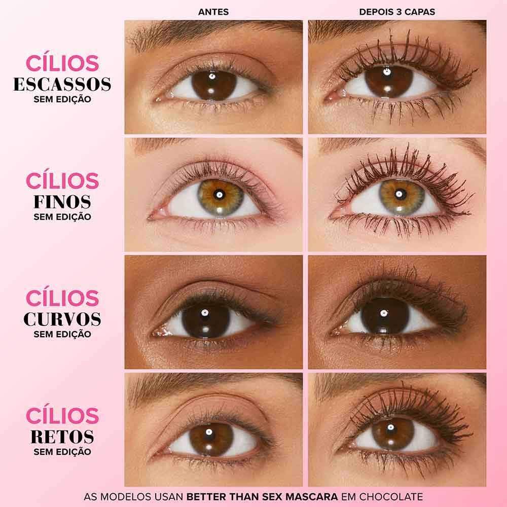 Máscara De Cílios Too Faced Better Than Sex Chocolate