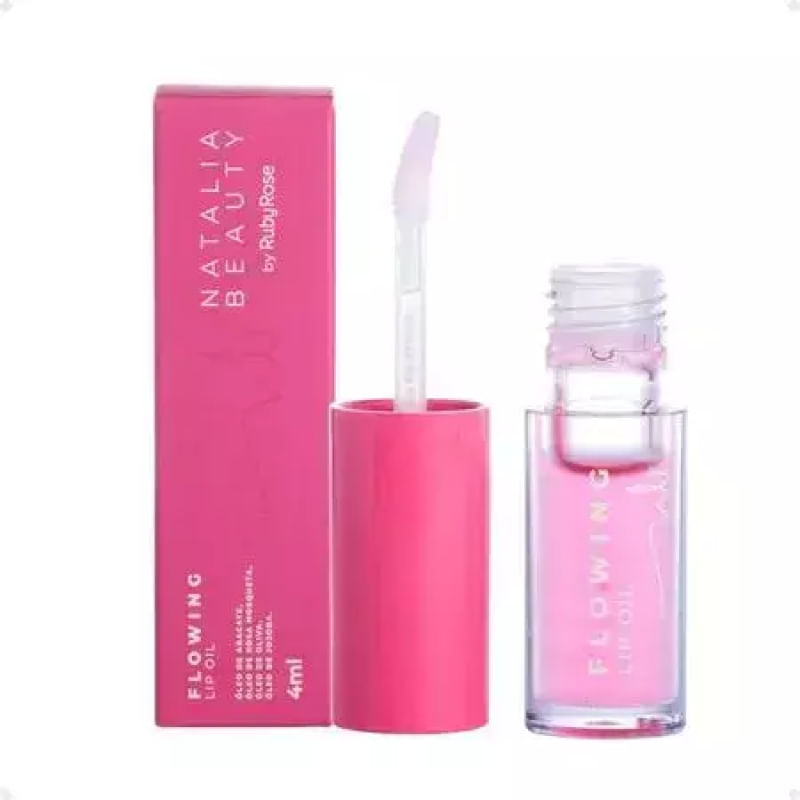 Lip Oil Flowing Natalia Beauty - RUBY ROSE