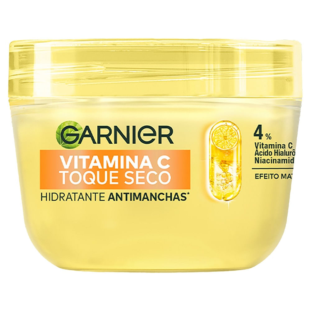 Hidratante Facial Antimanchas Garnier Vitamina C Toque Seco 85g