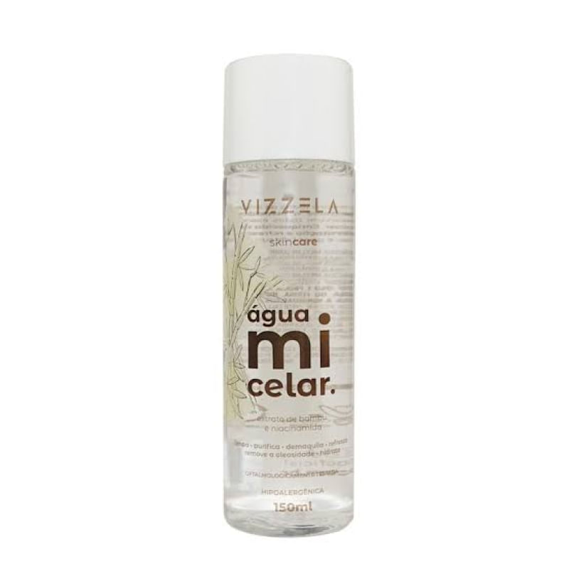 Água micelar - vizzela 150ml