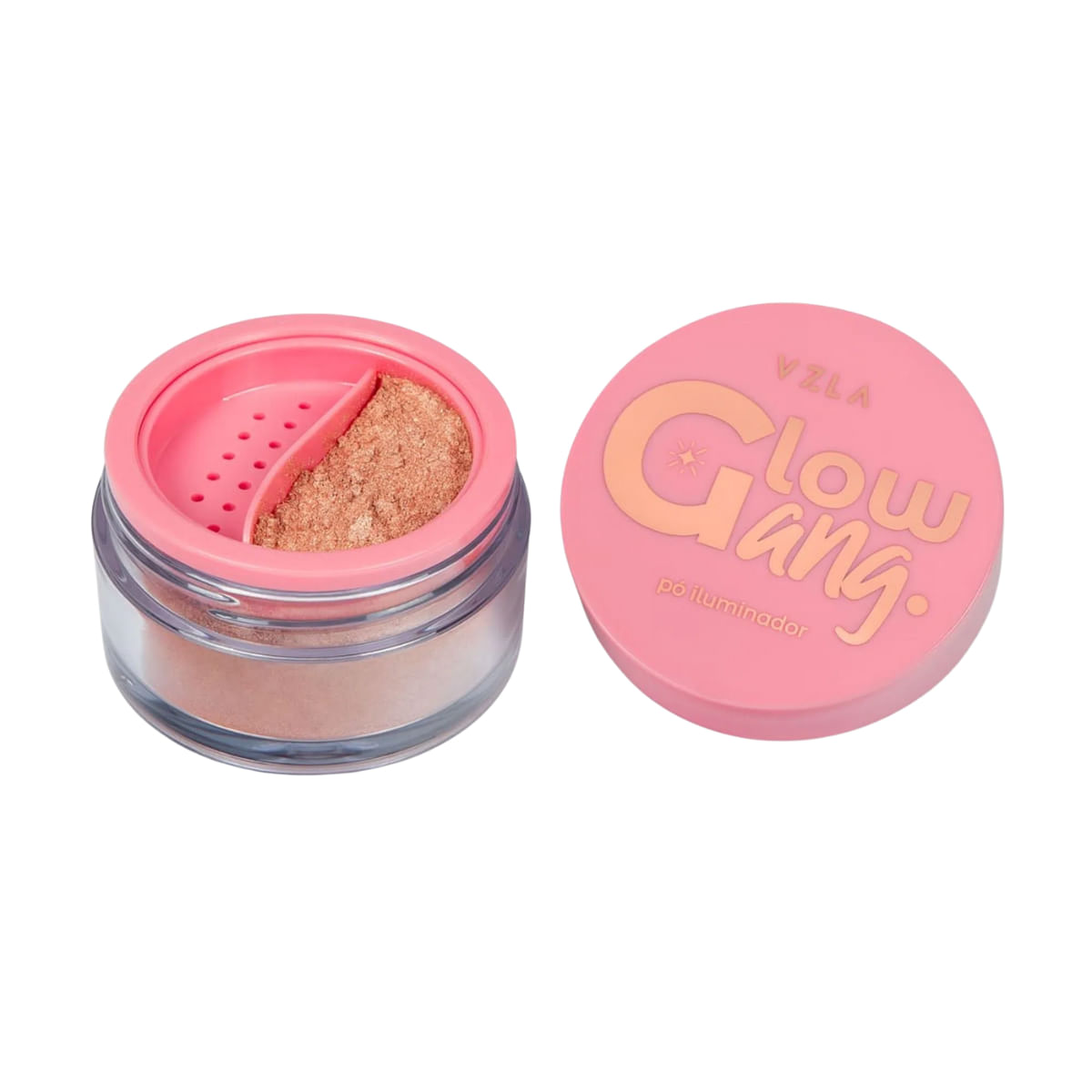 Pó Iluminador Glow Gang– Vizzela - Cor 03 Rocket Glow