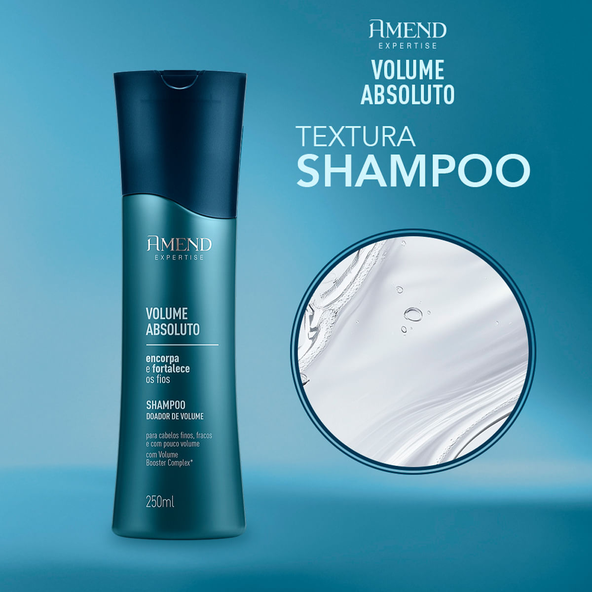 Amend Expertise Volume Absoluto - Shampoo 250ml - Época Cosméticos