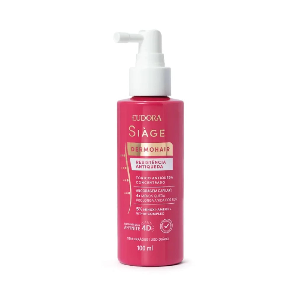 Tônico Concentrado Siàge Dermo Hair Resistência Antiqueda 100ml