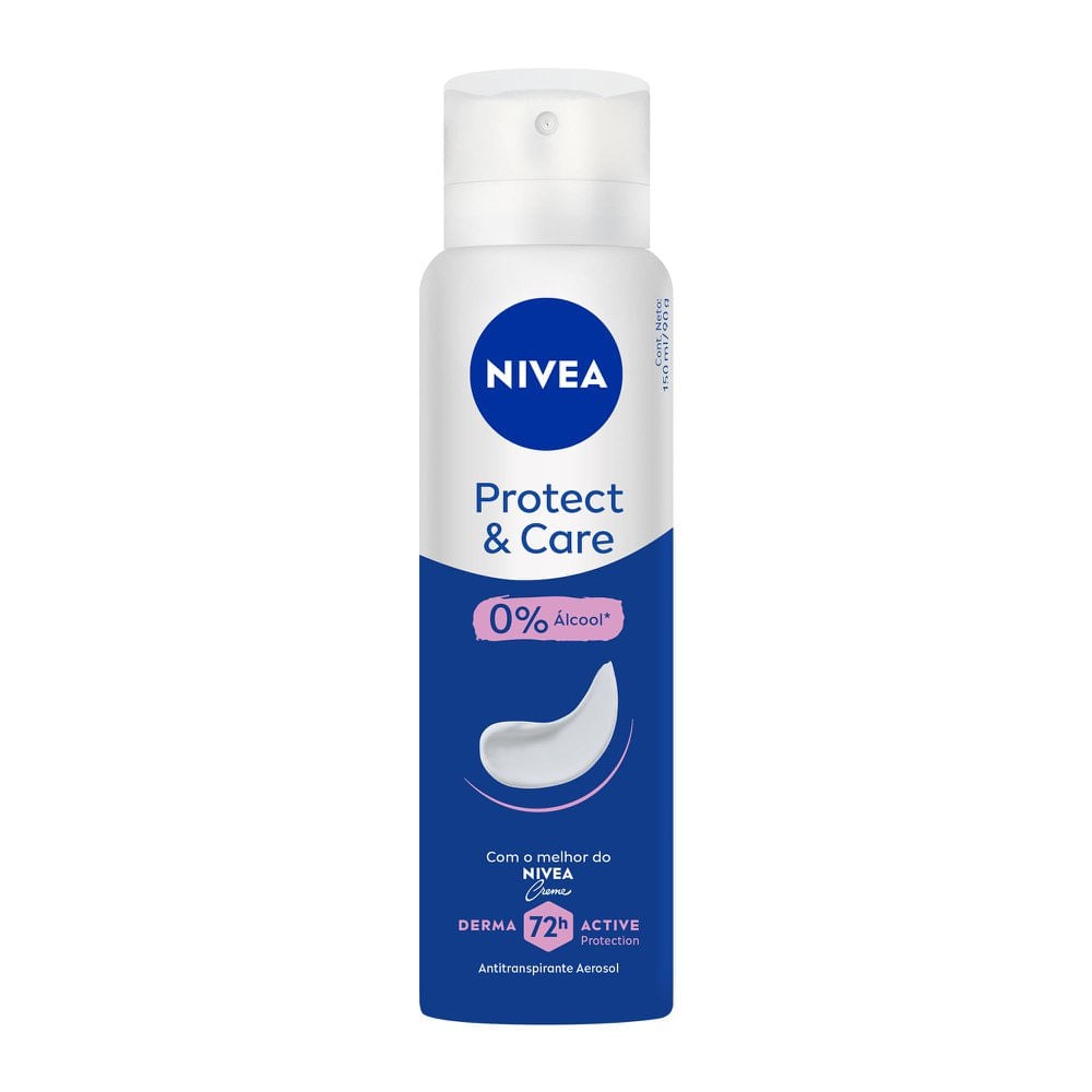 Desodorante Nivea Aerosol Protect Care Feminino 150ml