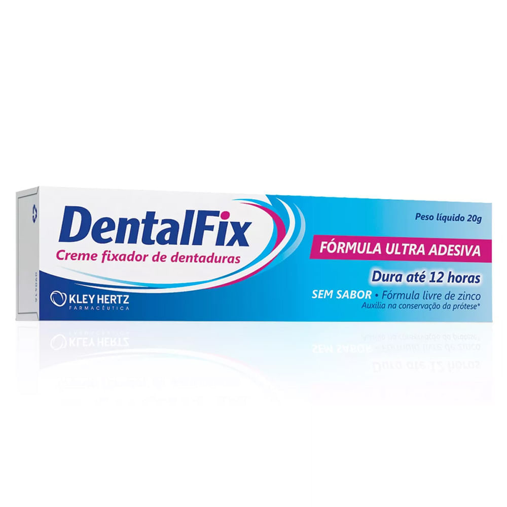 Fixador Dentadura Dentalfix sem Sabor Creme 20g