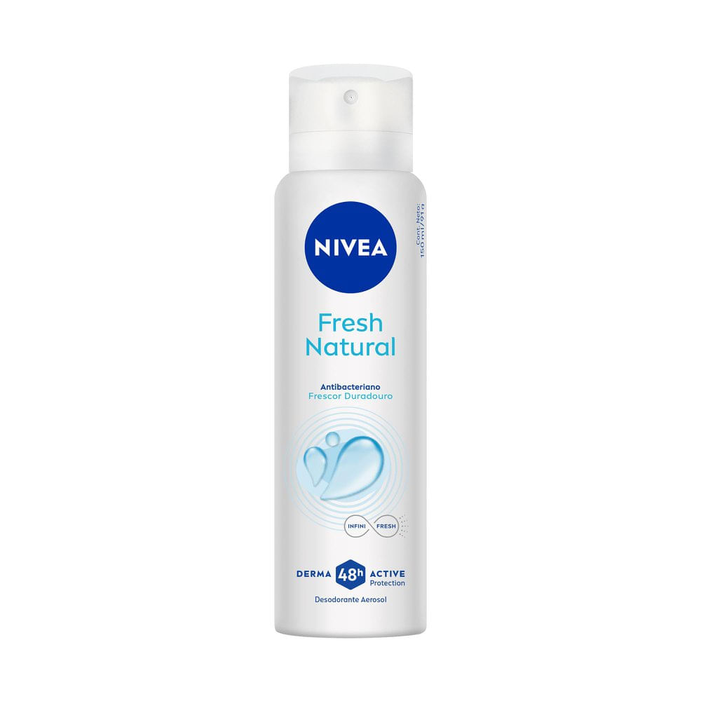 Desodorante Nivea Aerossol Fresh Natural 150ml