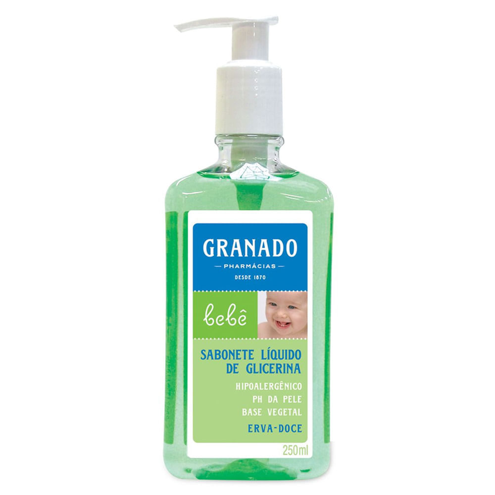 Sabonete Líquido Granado Bebê Erva Doce 250ml