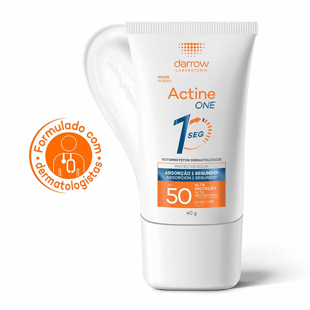 Darrow Actine One Protetor Solar Facial Sem Cor FPS50