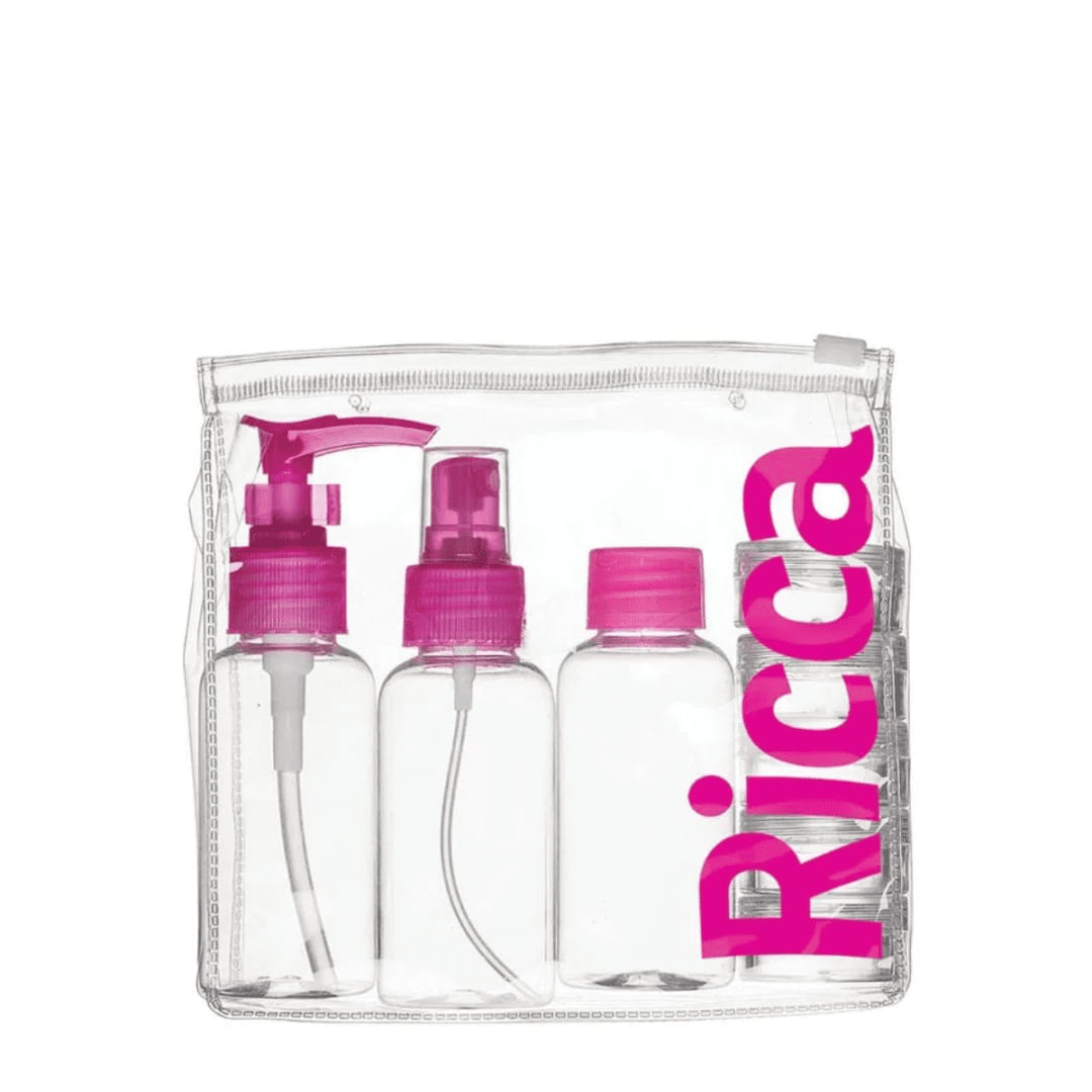 Ricca Kit De Viagem Mandala Color (8 Recipiente)