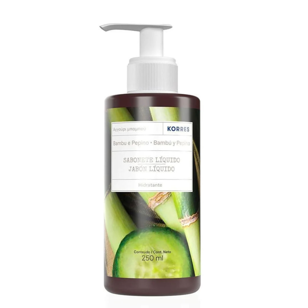 Sabonete Líquido Korres – Pepino E Bambu 250Ml
