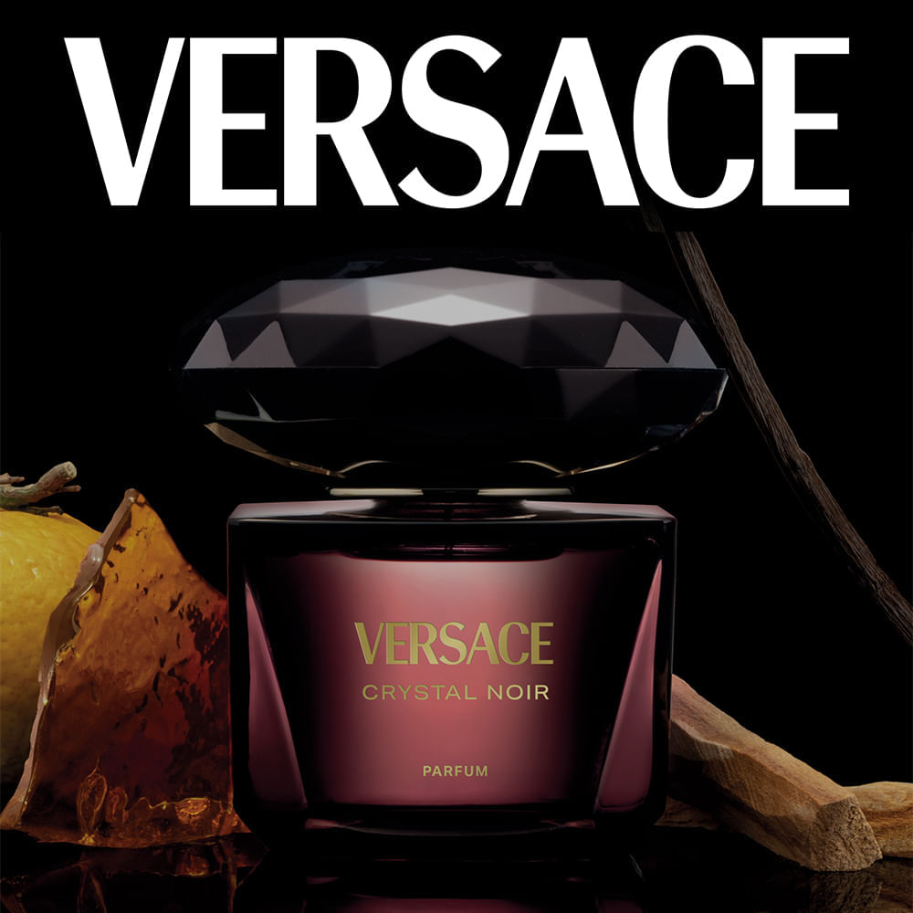 Perfume Versace Crystal Noir Feminino - Parfum 90ml 90ml - Época
