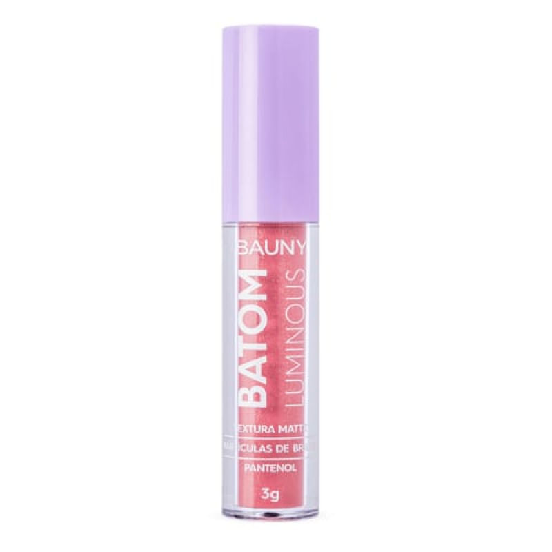Bauny - Batom Líquido Luminous (candy luminous) - 3g