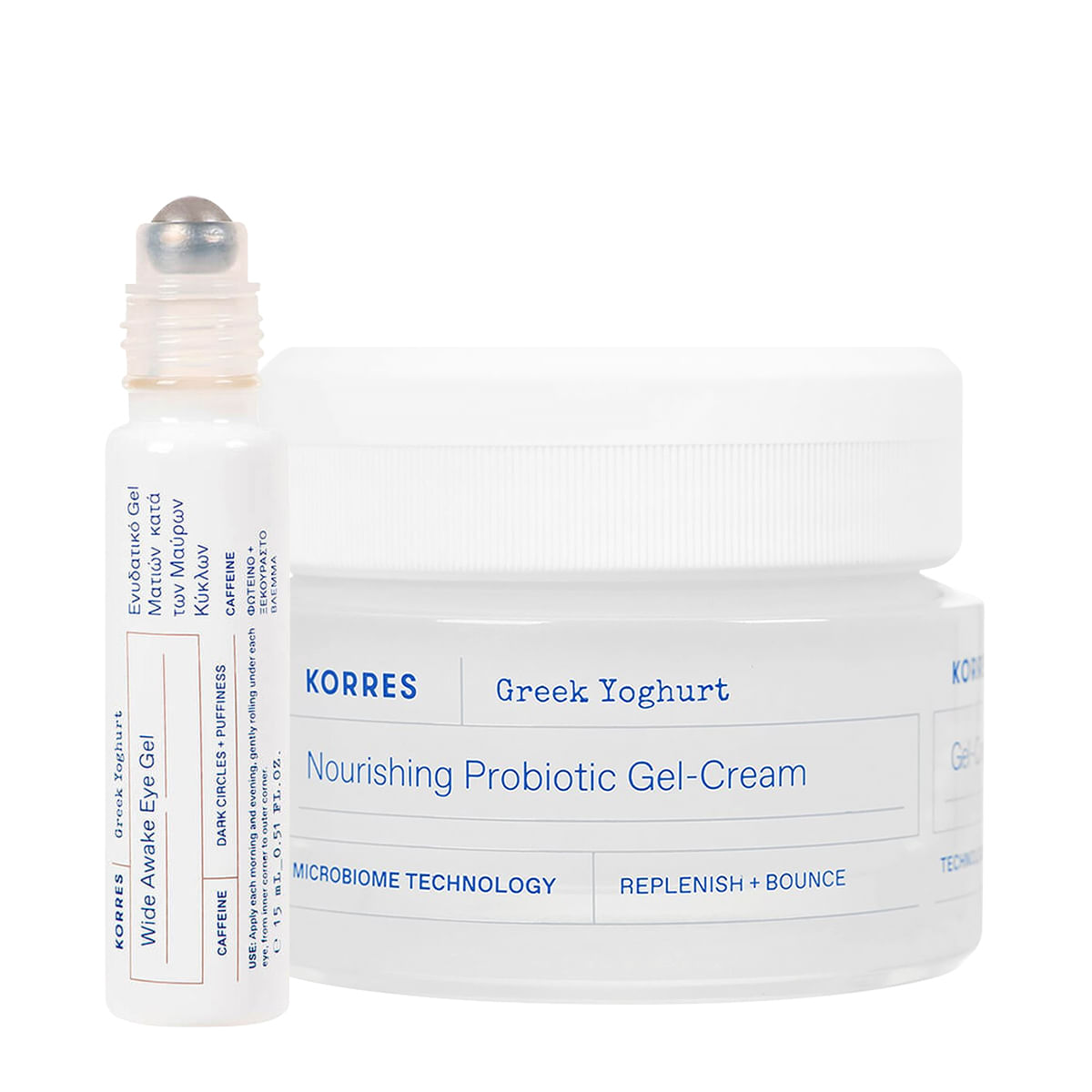 Kit Korres Greek Yoghurt Creme Eye Sérum (2 produtos)