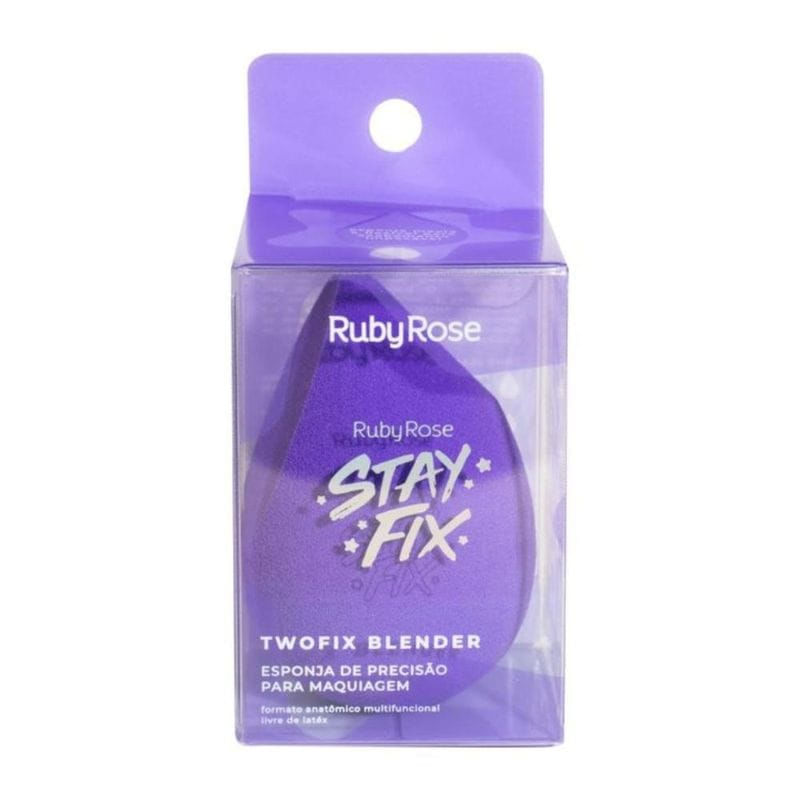 Ruby Rose Stay Fix Twofix Blender - Esponja para Maquiagem