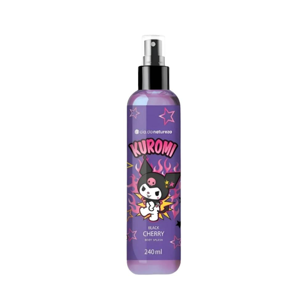 Cia da Natureza Kuromi Body Splash Black Cherry 200 ml - Época