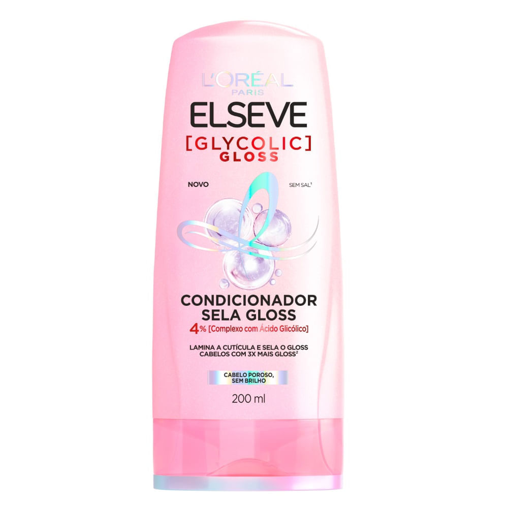 Condicionador Elseve  Glycolic Gloss 200ml