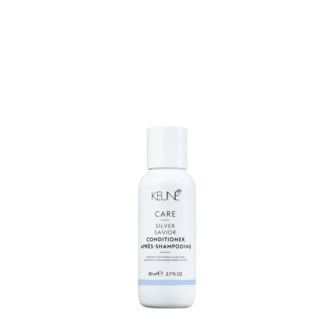 Keune Care Silver Savior - Condicionador Desamarelador 80Ml
