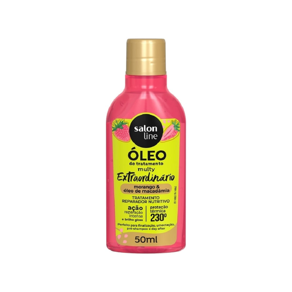 Óleo de Tratamento Salon Line Multy Extraordinário Morango 50ml