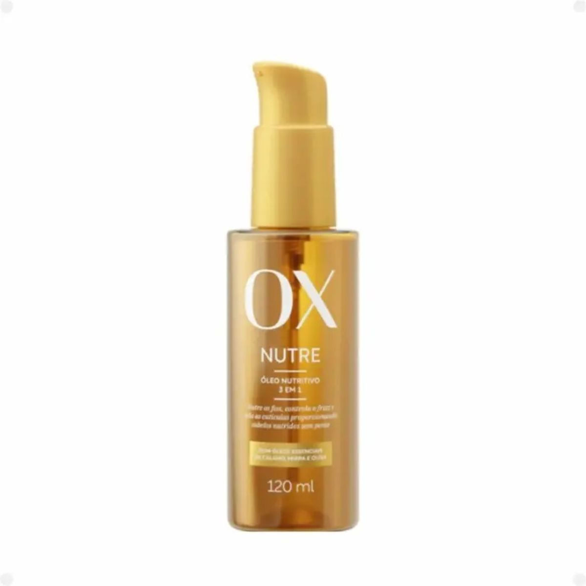 Óleo Capilar Nutritivo OX Nutre 3 em 1 - 120ml