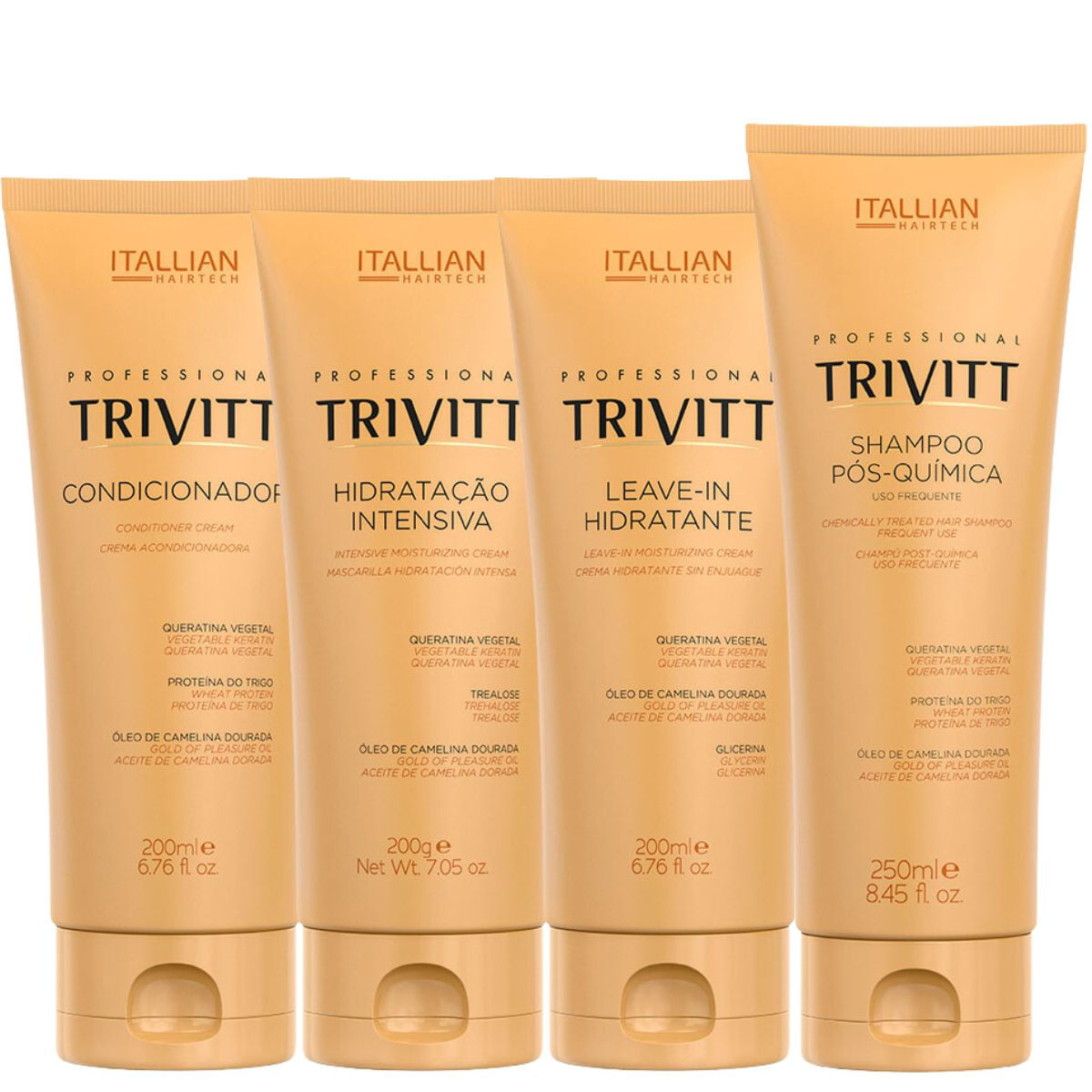 Kit Home Care Trivitt Com Hidratação + Leave In 200Ml
