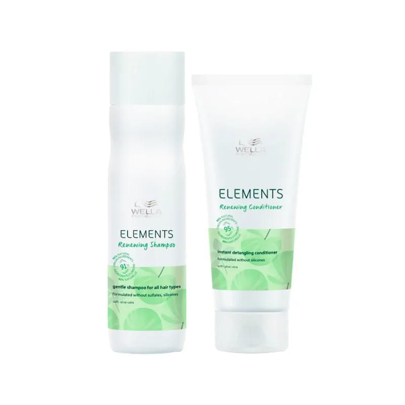 Wella Elements Shampoo 250ml + Condicionador 200ml