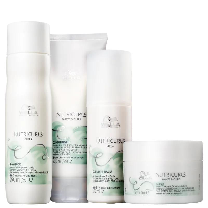 Wella Professional Nutricurls Kit (4 Produtos)