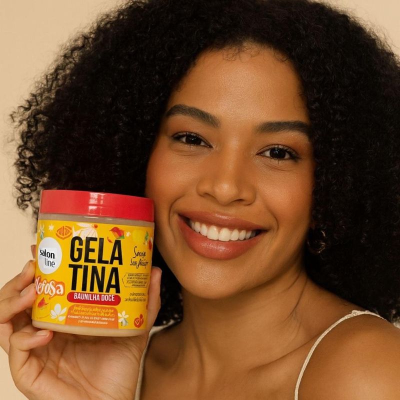 Kit Salon Line Xêrosa Baunilha Doce: Shampoo, Condicionador, Creme