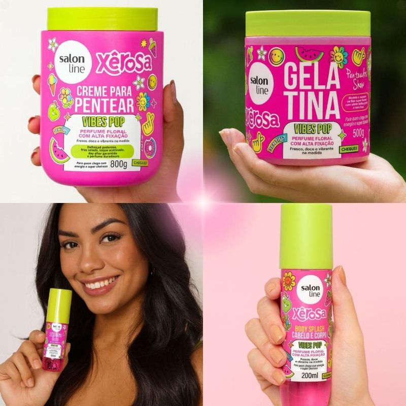 Kit Salon Line Xêrosa Vibes Pop Completo - Época Cosméticos