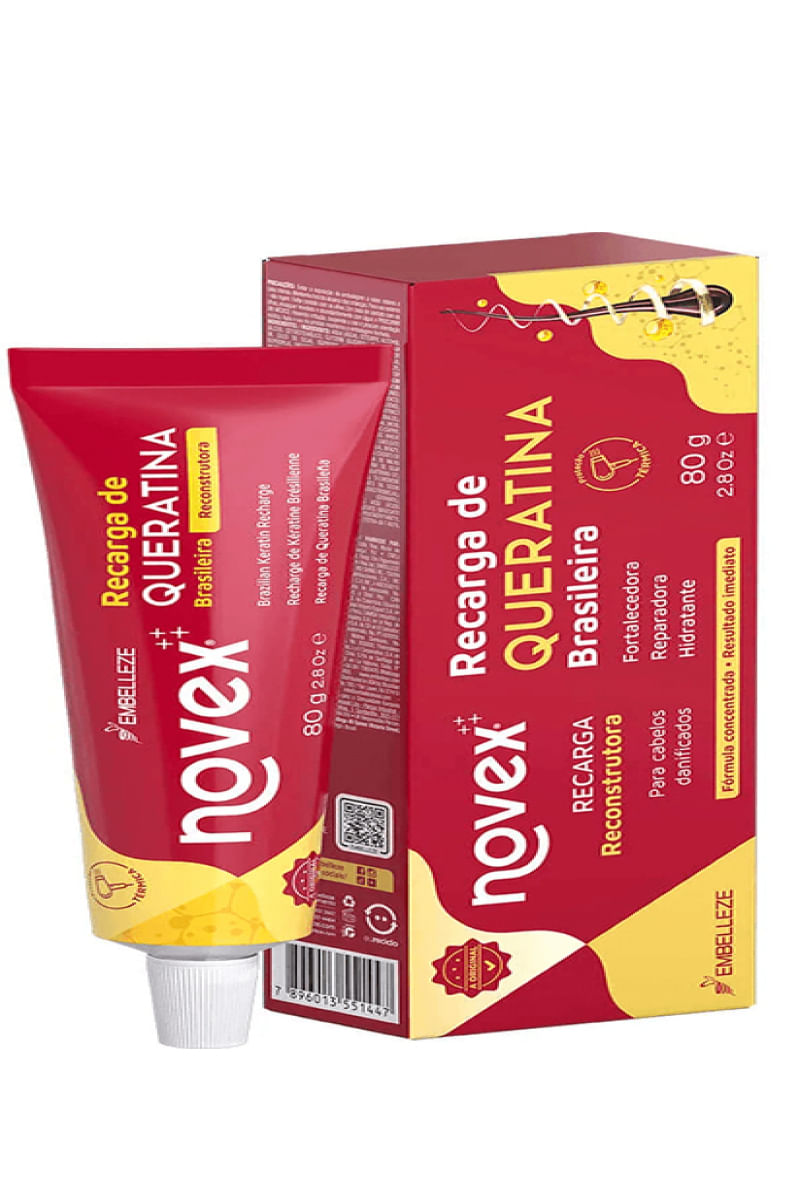 Recarga de Queratina 80g - NOVEX