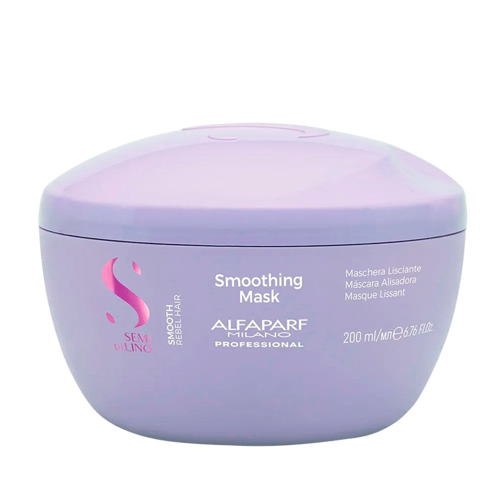 Máscara Alfaparf Semi Di Lino Smoothing Smooth - 200ml