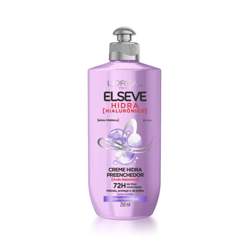 CREME ELSEVE HIDRA PREENCHEDOR HIALURÔNICO COM 250 ML