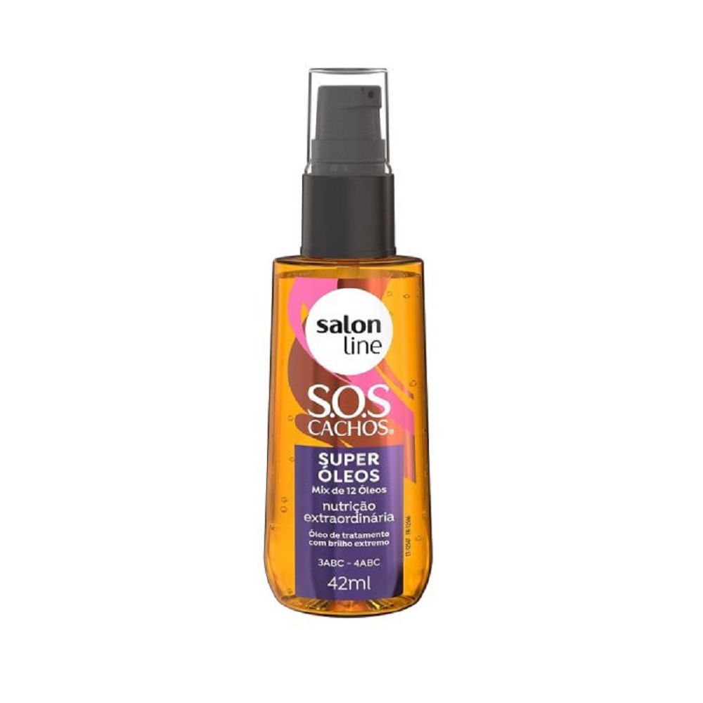 Óleo Sos Cachos Super Óleos 42ml - S.o.s Cachos