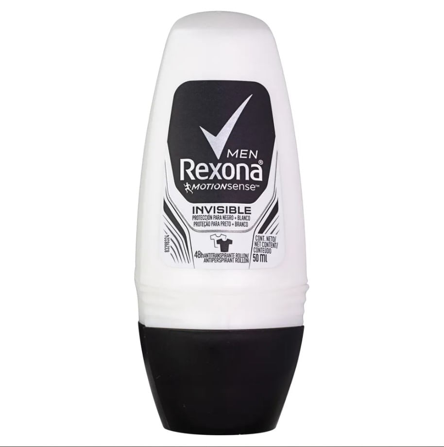 DESODORANTE ROLL-ON REXONA MEN INVISIBLE 50ML