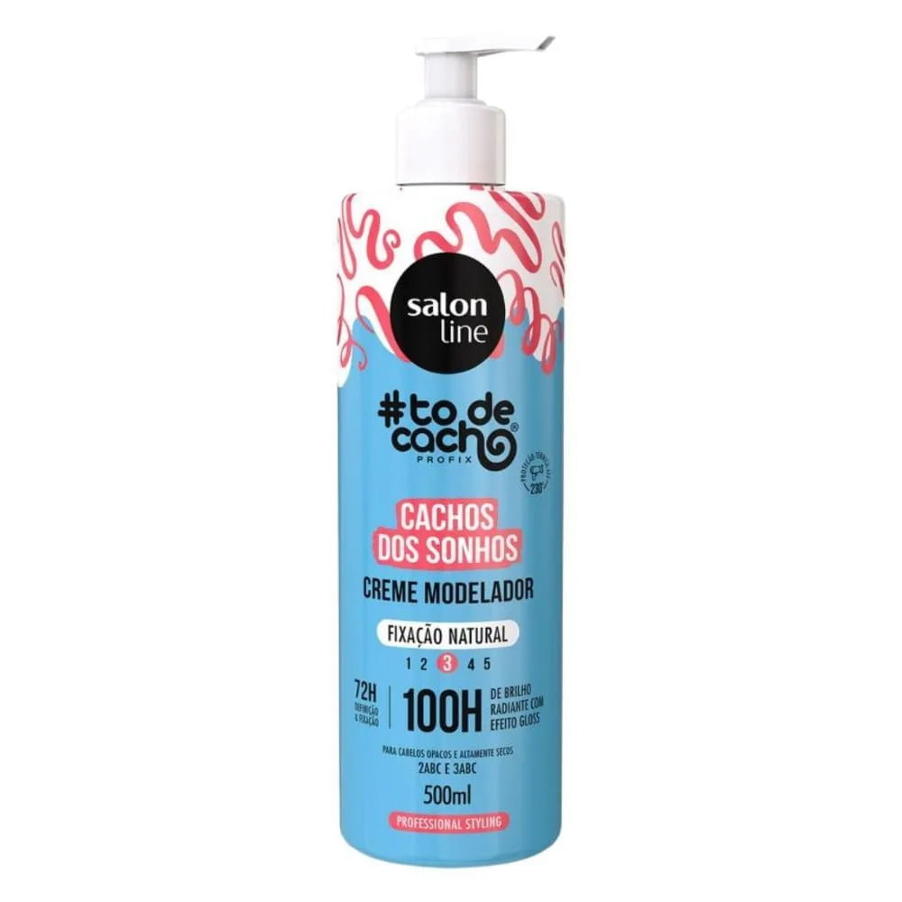 Creme Modelador Salon Line Cacho Dos Sonhos 500ml